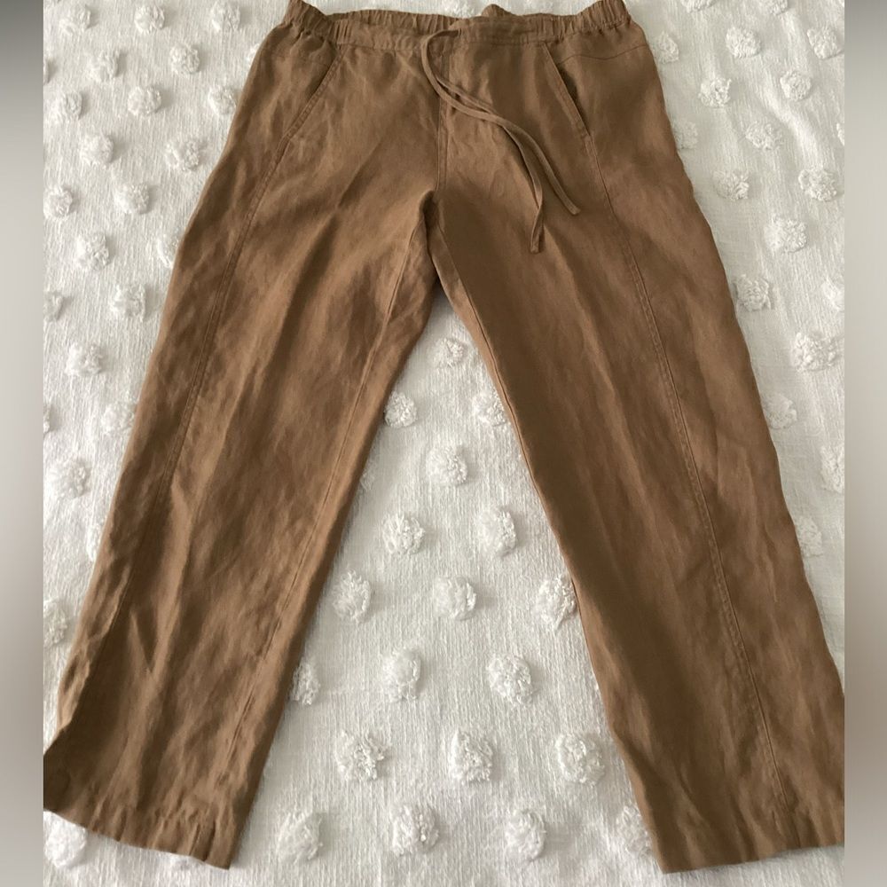 Orvis Tan Chinos with Elastic Waistband